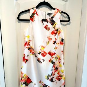 Vince Camuto, 00P,  multi colored summer, spring shift dress